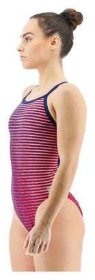 Maillot de Bain Femme 1 Pièce Tyr Flux Diamond Controlfit Rose