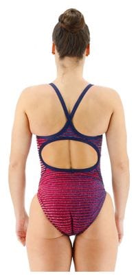 Einteiliger Badeanzug für Frauen Tyr Flux Diamond Controlfit Pink