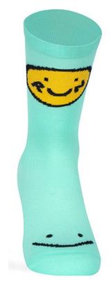 Chaussettes Pacific And Co Smile Run Turquoise
