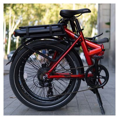 Vélo Pliant Electrique Legend Siena 24  13Ah (468Wh) 7v Rouge Strawberry