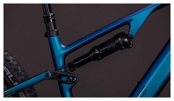 VTT Électrique Tout-Suspendu Cube AMS Hybrid One44 C:68X SLX 400X Shimano 12V 400 Wh Bosch 60 Nm 29'' Bleu Nebula 2026