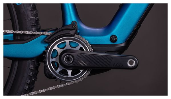 VTT Électrique Tout-Suspendu Cube AMS Hybrid One44 C:68X SLX 400X Shimano 12V 400 Wh Bosch 60 Nm 29'' Bleu Nebula 2026