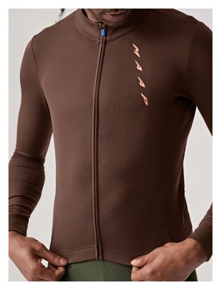 Maillot Manches Longues Maap Embark Team Homme Marron 