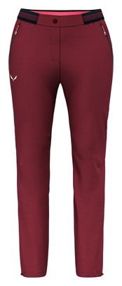 Pantalon Softshell Femme Salewa Pedroc 2 Rouge