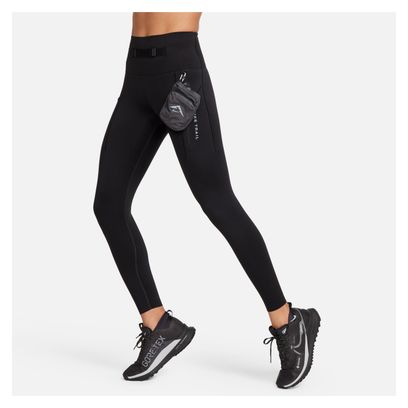 Collant 7/8 Femme Nike Dri-Fit Go Trail Noir