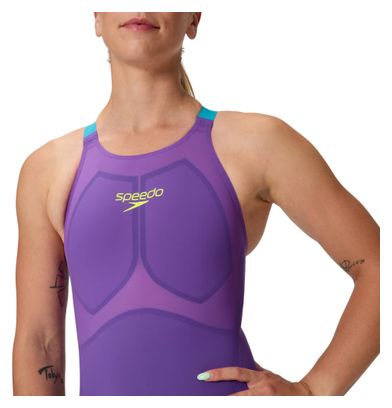 Muta da nuoto Speedo Fastskin LZR Pure Valor 2.0 viola/blu da donna
