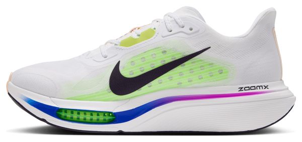 Nike Pegasus Plus 2 hardloopschoenen, wit/meerkleurig, dames