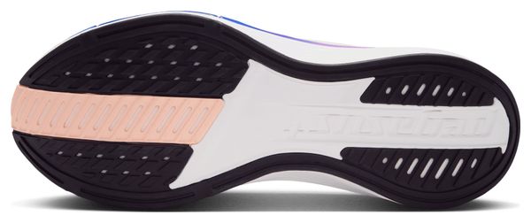 Nike Pegasus Plus 2 hardloopschoenen, wit/meerkleurig, dames