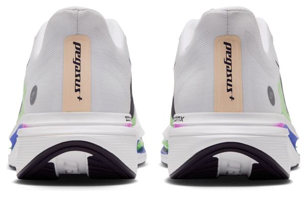Nike Pegasus Plus 2 hardloopschoenen, wit/meerkleurig, dames