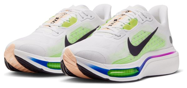 Nike Pegasus Plus 2 hardloopschoenen, wit/meerkleurig, dames