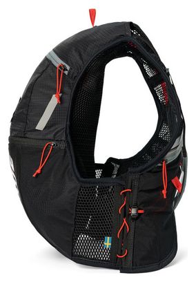 Uswe Rush 8L Hydration Vest, Black/Gray