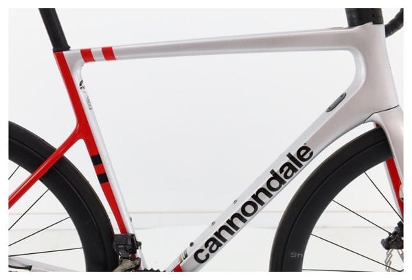 Produit reconditionné · Cannondale Supersix Evo Carbone Di2 12V · Blanc / Vélo de route / Cannondale | Bon état