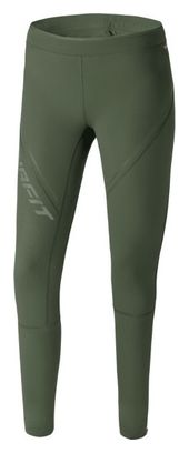 Dynafit Winter Running Khaki Damen lange Thermo Leggings