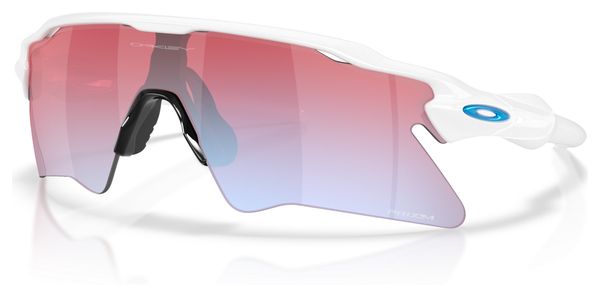Oakley Radar EV Heater-zonnebril, Polished White/Prizm Snow Sapphire/OO9541-0537