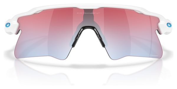 Oakley Radar EV Heater-zonnebril, Polished White/Prizm Snow Sapphire/OO9541-0537