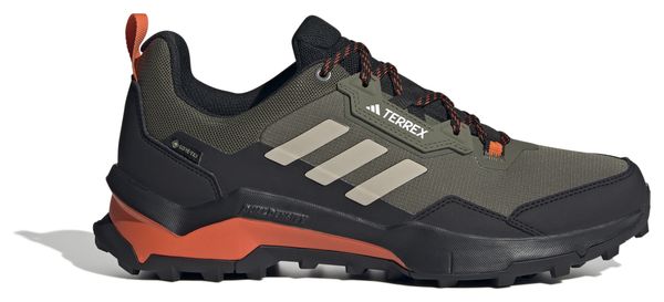 Adidas Terrex AX4 GTX Khaki/Zwart Heren Wandelschoenen