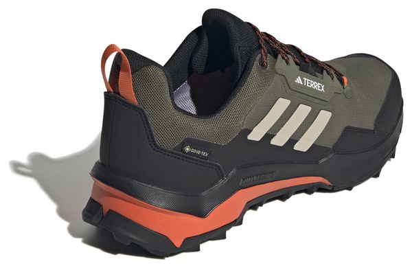 Chaussures de Randonnée Adidas Terrex AX4 GTX Kaki/Noir Homme