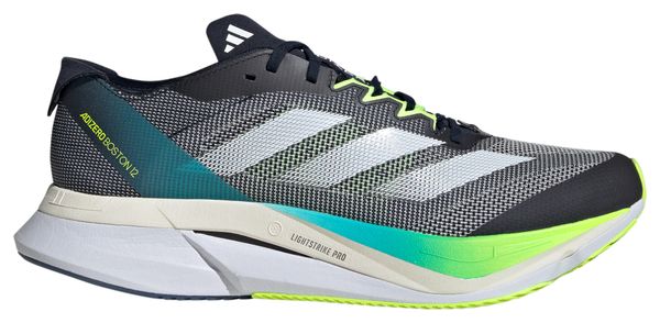 adidas Adizero Boston 12 Hardloopschoenen Blauw/Groen Heren