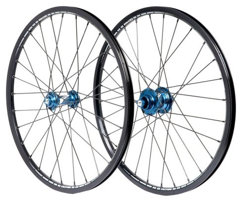 Paire de Roues Alu Expert SD M08 Disc Pride Control 28h Bleu