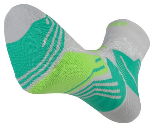BV Sport Trek GR Mid sokken, grijs/groen