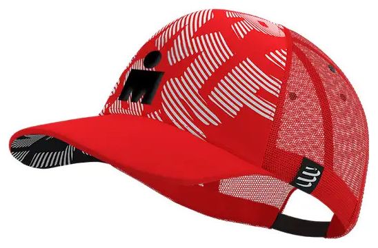 Ironman Cap Compressport Trucker Rot