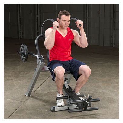 Machine à Abdominaux Fitness Body-Solid réglable acier