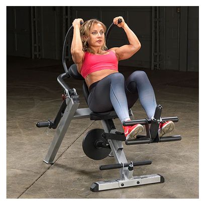 Machine à Abdominaux Fitness Body-Solid réglable acier