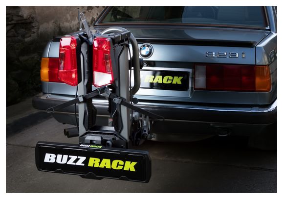 Buzz Rack E-Scorpion 1 Towbar Bike Rack 13 Pins - 1 Bike (E-Bike Compatible) Black 