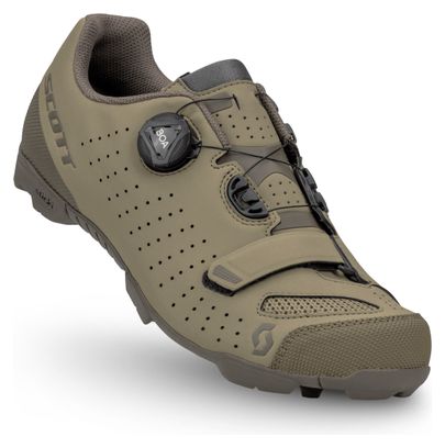Zapatillas de MTB Scott Comp Boa beige/marrón para hombre
