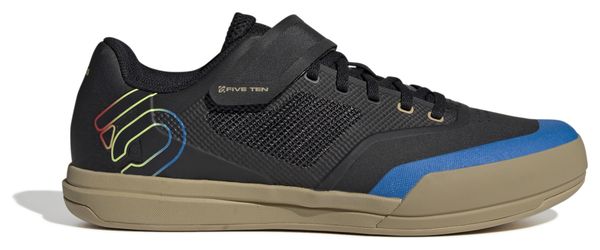 Chaussures VTT adidas Five Ten Hellcat Pro Noir/Beige/Bleu