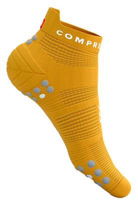 Compressport Pro Racing Socks v4.0 Run Low Yellow Citrus