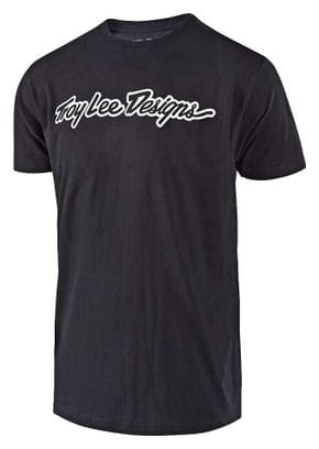 Troy Lee Designs Signature Youth Tee Black