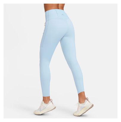 7/8 Damen Nike Dri-Fit Go Trail Tights Blau