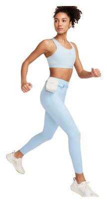 7/8 Damen Nike Dri-Fit Go Trail Tights Blau