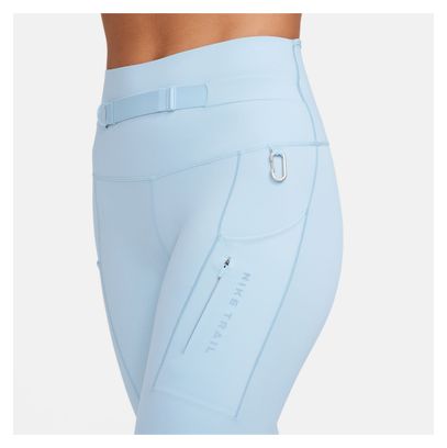 7/8 Damen Nike Dri-Fit Go Trail Tights Blau