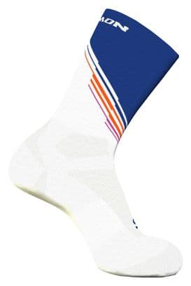 Salomon Galaxy Pulse Socks White Blue Unisex