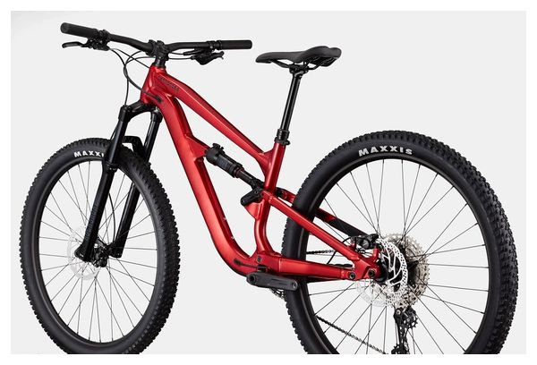 VTT Tout-Suspendu Cannondale Habit 4 Shimano Deore 12V 29'' Rouge Candy