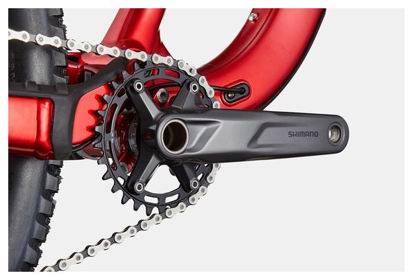 VTT Tout-Suspendu Cannondale Habit 4 Shimano Deore 12V 29'' Rouge Candy