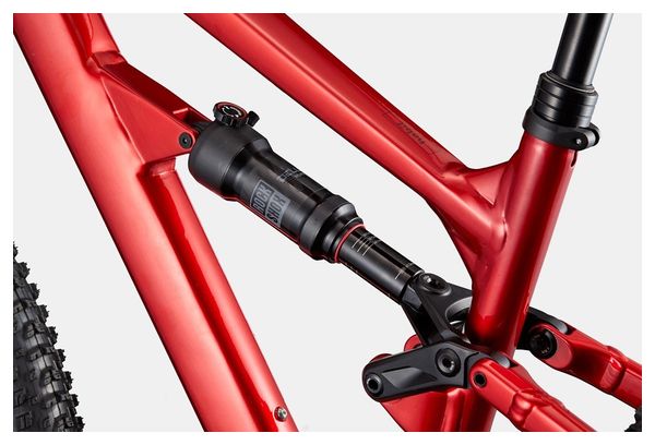 VTT Tout-Suspendu Cannondale Habit 4 Shimano Deore 12V 29'' Rouge Candy