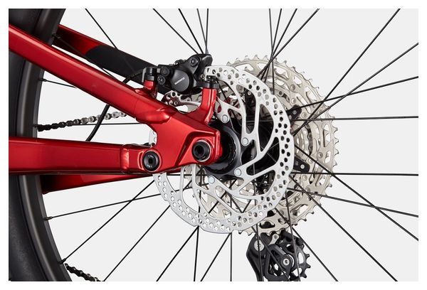 VTT Tout-Suspendu Cannondale Habit 4 Shimano Deore 12V 29'' Rouge Candy