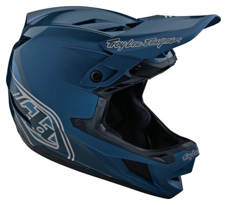 Casque Intégral Troy Lee Designs D4 Polyacrylite Mips Bleu