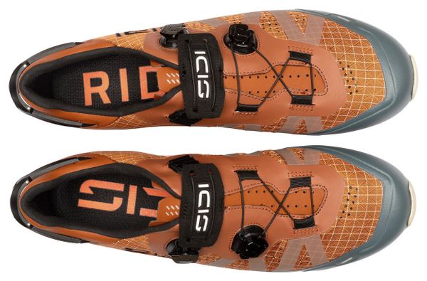 Chaussures VTT Sidi Aeron Orange/Bleu