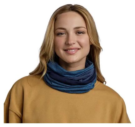 Buff Merino Move SOLID Choker Blue