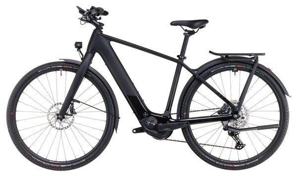 Cube Kathmandu Hybrid C:62 SLX 400X Bicicletta ibrida elettrica Shimano Deore 12S 400 Wh 700 mm Grigio carbonio Nero 2025