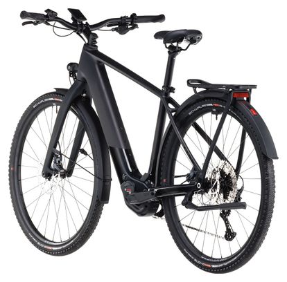 VTC Électrique Cube Kathmandu Hybrid C:62 SLX 400X Shimano Deore 12V 400 Wh 700 mm Gris Carbon Noir 2025