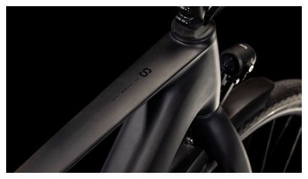 Cube Kathmandu Hybrid C:62 SLX 400X Bicicletta ibrida elettrica Shimano Deore 12S 400 Wh 700 mm Grigio carbonio Nero 2025