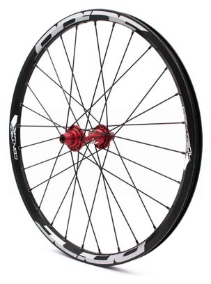 Paire de Roues Pride Control V1 Expert Disc 28H Moyeu Rouge