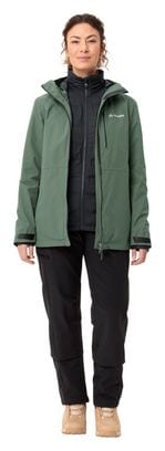 Women's 3-in-1 Jacket Vaude Elope II Green