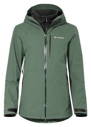 3-in-1 Jacke Women Vaude Elope II Green