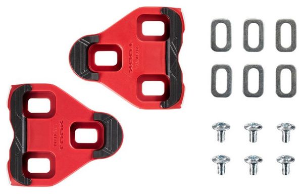 Look Delta Grip Fitness Red Cleats
